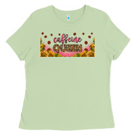 Matcha caffeine queen 16oz libbey cup Ladies Tee - HRA Design Shop