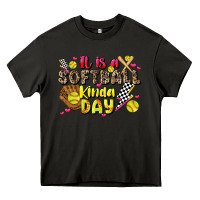 Asphalt it is a softball kinda day Heavy Core Tee - JahusDesignShop