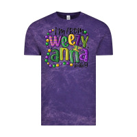 Cloud Purple i'm from weezy anna baby mardi gras Vintage Tee - MaliasSmallBusiness