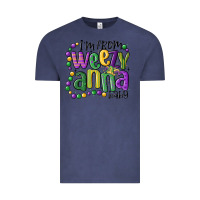 Vintage Denim i'm from weezy anna baby mardi gras Vintage Tee - MaliasSmallBusiness