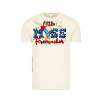Little Miss Firecracker Vintage Tee | Teevron