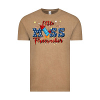 Vintage Coffee little miss firecracker Vintage Tee - JahusDesignShop