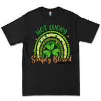 Black not lucky simply blessed rainbow Premium Tee - Artiststas
