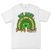 White not lucky simply blessed rainbow Premium Tee - Artiststas
