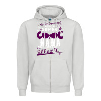 Dove Grey Crazy Sisters Make The Best Aunts Zipper Hoodie - Bettercallsaul