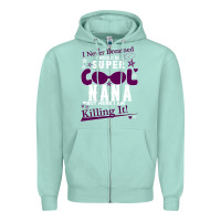 Seafoam Crazy Sisters Make The Best Aunts Zipper Hoodie - Bettercallsaul