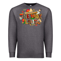 Charcoal Heather cinco de mayo the wax lady Premium Sweatshirt - CowGirlArtShop