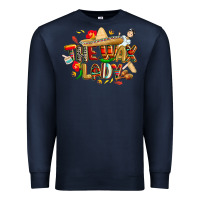 Navy cinco de mayo the wax lady Premium Sweatshirt - CowGirlArtShop