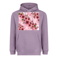 Lavender hibiscus flowers with glitter Heavyweight Hoodie - TumblerDesignByShophia