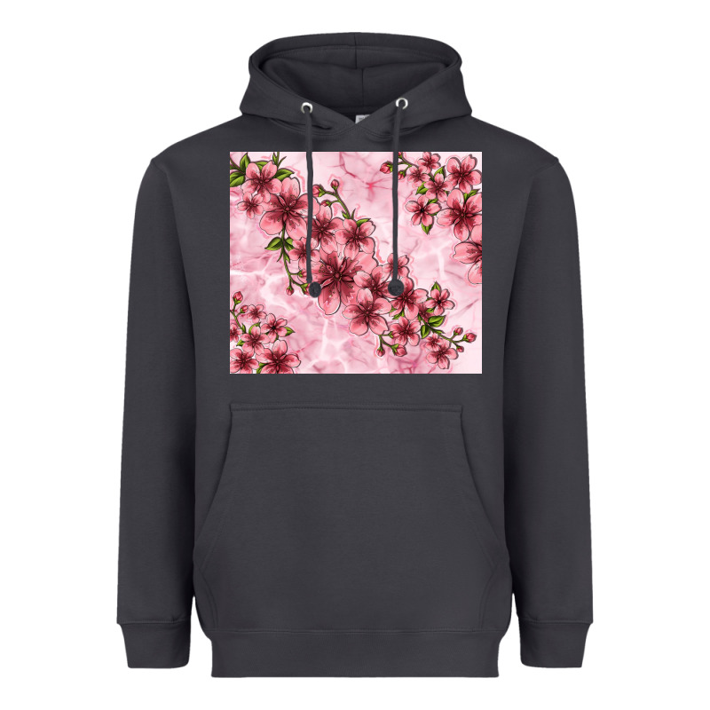 Hibiscus Flowers With Glitter Heavyweight Hoodie by TumblerDesignByShophia | Teevron