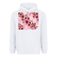 White hibiscus flowers with glitter Heavyweight Hoodie - TumblerDesignByShophia