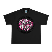 Black cheer mom Urban Heavy Tee - MaliasSmallBusiness