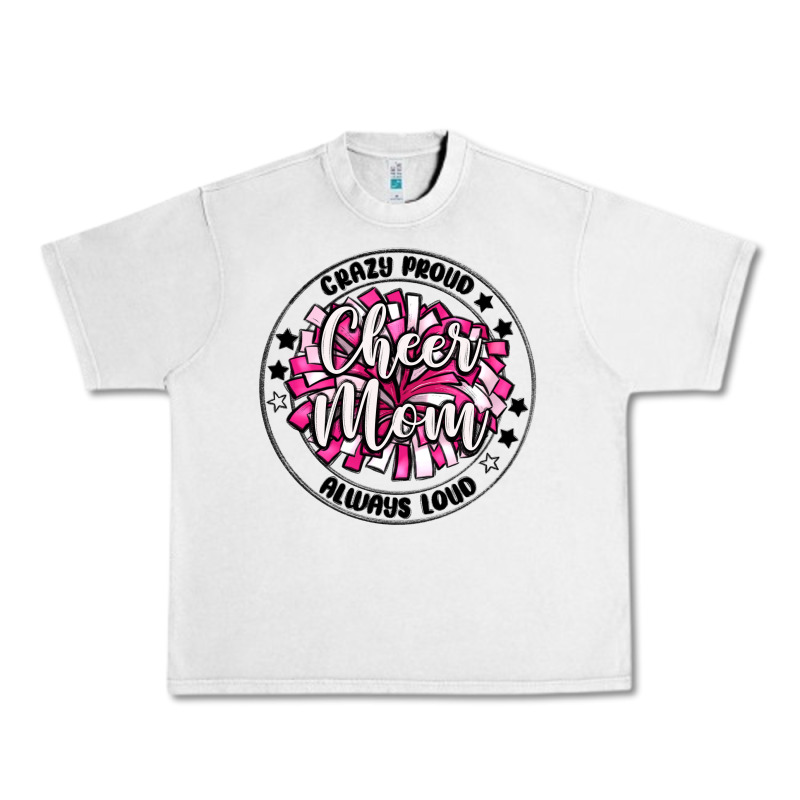 Cheer Mom Urban Heavy Tee by MaliasSmallBusiness | Teevron