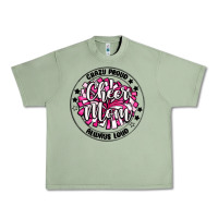Oil Green cheer mom Urban Heavy Tee - MaliasSmallBusiness
