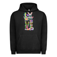 Pigment Black Love Easter Nurse Urban Hoodie - BundleAndBundleShop