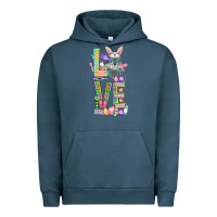 Pigment Midnight Navy Love Easter Nurse Urban Hoodie - BundleAndBundleShop