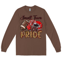 Chestnut small town big pride red Long Sleeve Tee - MaliasSmallBusiness