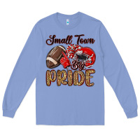 Colony Blue small town big pride red Long Sleeve Tee - MaliasSmallBusiness