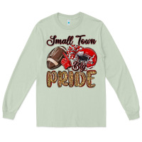 Matcha small town big pride red Long Sleeve Tee - MaliasSmallBusiness
