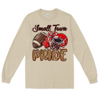 Mushroom small town big pride red Long Sleeve Tee - MaliasSmallBusiness