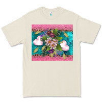 Bone v.d flowers and hearts Premium Tee - AdoDesignShop