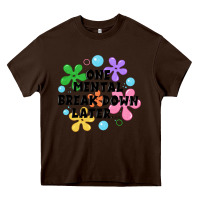 Chocolate Brown one mental break down later Heavy Core Tee - JahusDesignShop