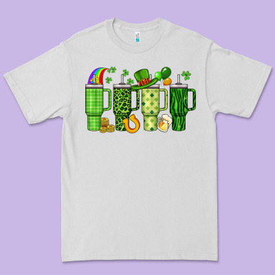 Obsessive Cup Disorder St Patrick S Day Premium Tee Designed By Artiststas