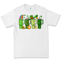 White obsessive cup disorder st patrick s day Premium Tee - Artiststas