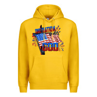 Lemon one nation under god Premium Hoodie - CowGirlArtShop