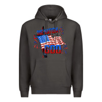 Smoke one nation under god Premium Hoodie - CowGirlArtShop