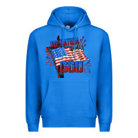 One Nation Under God Premium Hoodie | Teevron
