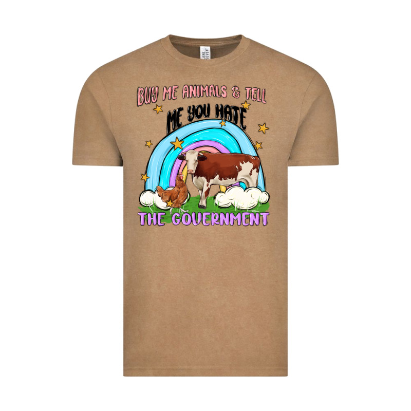 Buy Me Animals Vintage Tee by MaliasSmallBusiness | Teevron