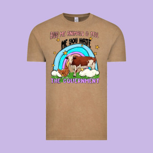 Buy Me Animals Vintage Tee Designed By Maliassmallbusiness