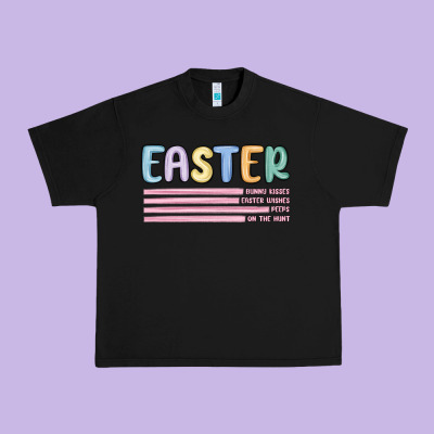 Easter  Bunny Kısses Urban Heavy Tee Designed By Maliassmallbusiness