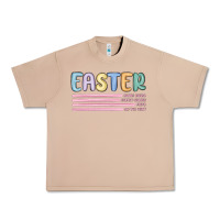 Burro easter  Bunny Kısses Urban Heavy Tee - MaliasSmallBusiness