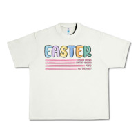 Pistachio easter  Bunny Kısses Urban Heavy Tee - MaliasSmallBusiness