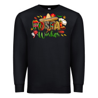 Black cinco de mayo postal worker Premium Sweatshirt - CowGirlArtShop
