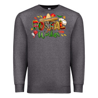 Charcoal Heather cinco de mayo postal worker Premium Sweatshirt - CowGirlArtShop