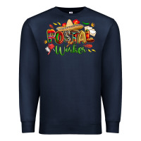 Navy cinco de mayo postal worker Premium Sweatshirt - CowGirlArtShop