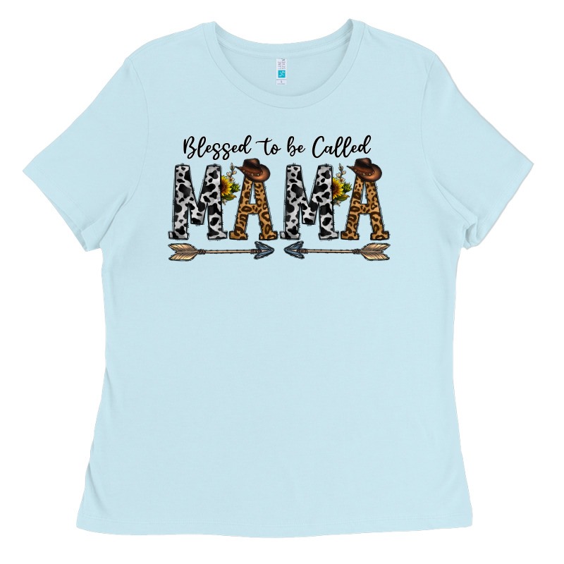Mama To Be Called Mama Ladies Tee by CowhideDigitalArt | Teevron