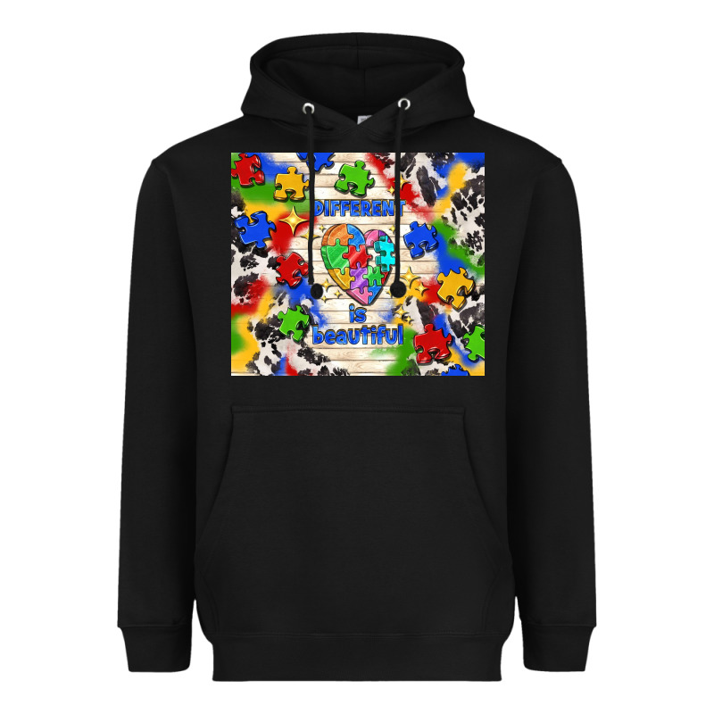 Different Is Beautiful Heavyweight Hoodie by TumblerDesignByShophia | Teevron
