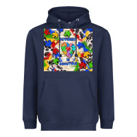 Navy different is beautiful Heavyweight Hoodie - TumblerDesignByShophia
