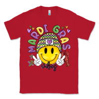 Red mardi gras vibes Classic Tee - MaliasSmallBusiness