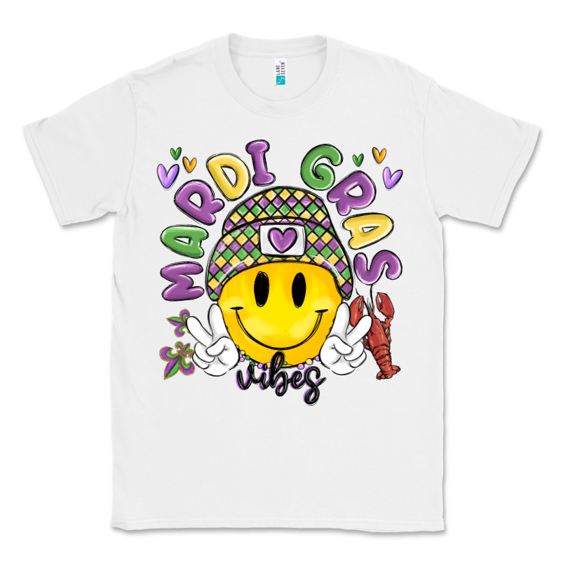 Mardi Gras Vibes Classic Tee by MaliasSmallBusiness | Teevron