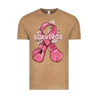 Vintage Camel survivor breast cancer with boxing gloves Vintage Tee - MaliasSmallBusiness