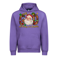 Tulip with god all things are possible with santa claus bbs Urban Hoodie - BundleAndBundleShop