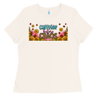 Bone caffeine before chaos 16oz libbey cup Ladies Tee - HRA Design Shop