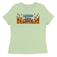 Matcha caffeine before chaos 16oz libbey cup Ladies Tee - HRA Design Shop