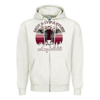 Oatmeal Heather Not My Pasture Not My Bullshit Zipper Hoodie - Bettercallsaul