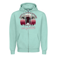 Seafoam Not My Pasture Not My Bullshit Zipper Hoodie - Bettercallsaul